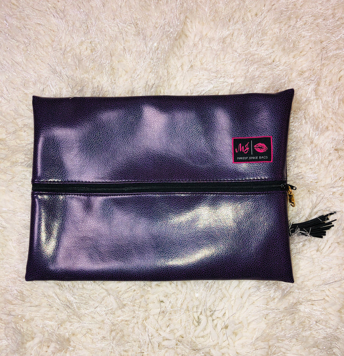 X Makeup Junkie Bag- Purple