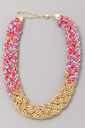 Braided Bead Necklace